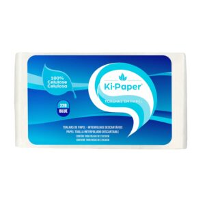 INTERFOLHAS BLUE - 100% Celulose - 23cm x 20cm - 17g