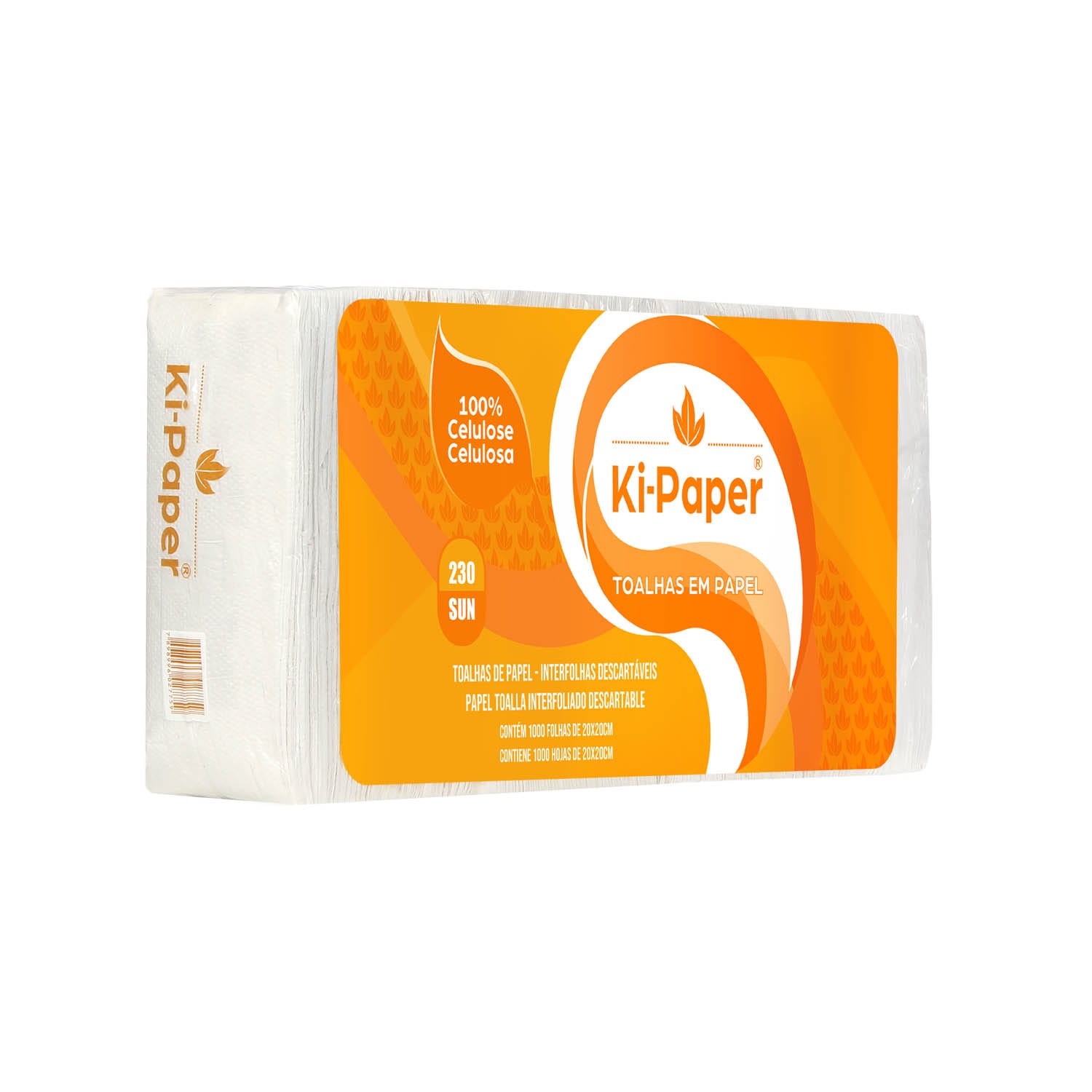 INTERFOLHAS SUN - 100% Fibras Celulósicas - 20cm x 20cm - 20g - Imagem 2