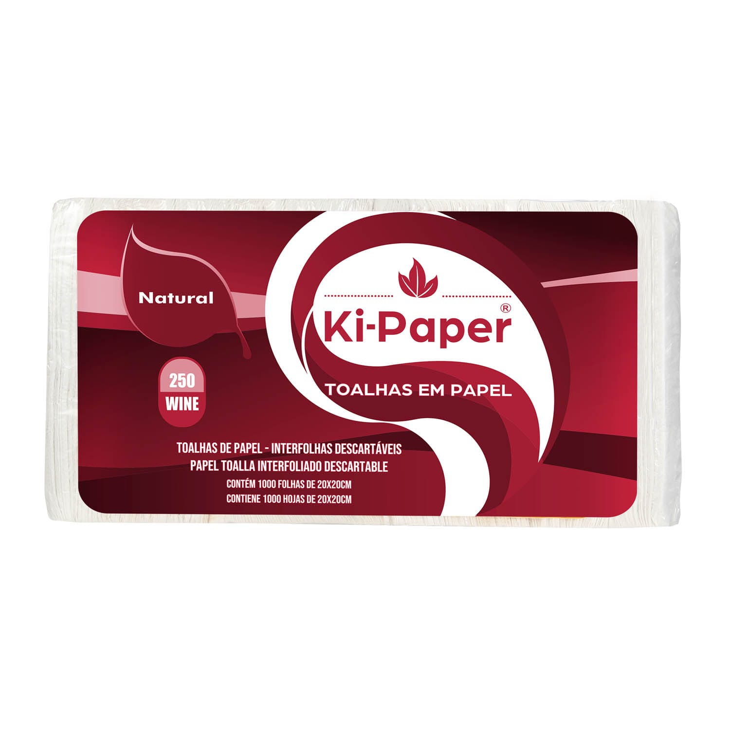 INTERFOLHAS WINE - 100% Natural - 20cm x 20cm - 24g