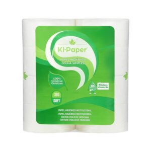 PAPEL HIGIÊNICO SOFT - 100% Celulose - 10cm x 300m - 18g