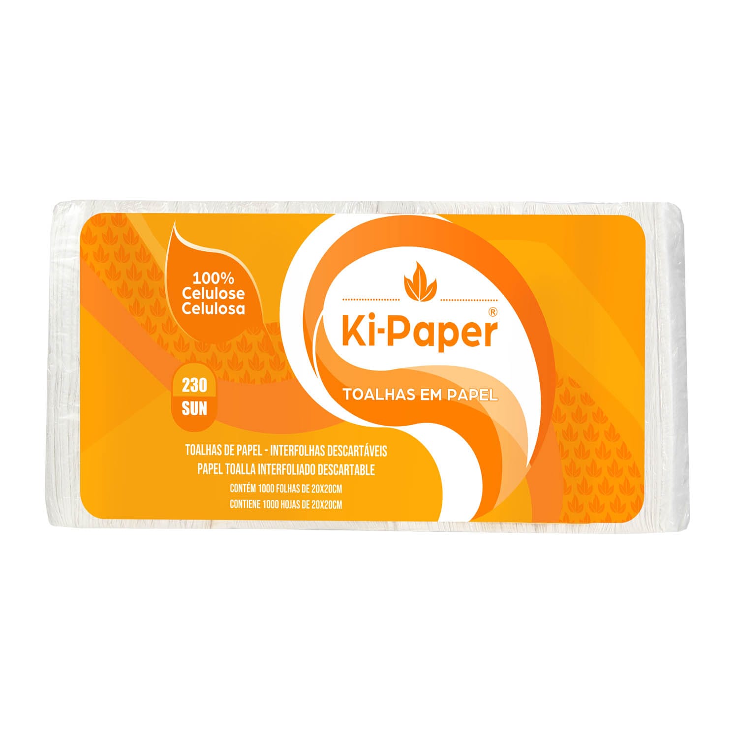 INTERFOLHAS SUN - 100% Fibras Celulósicas - 20cm x 20cm - 20g