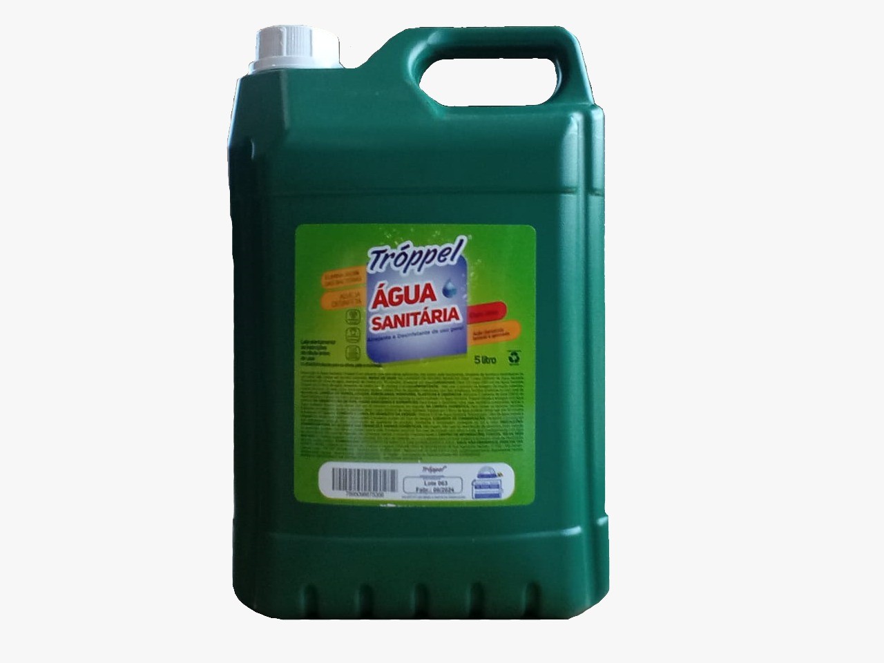 ÁGUA SANITÁRIA 5 LITROS