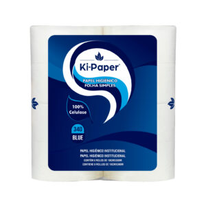 PAPEL HIGIÊNICO BLUE 340 - 100% Celulose - 10cm x 300cm - 15g